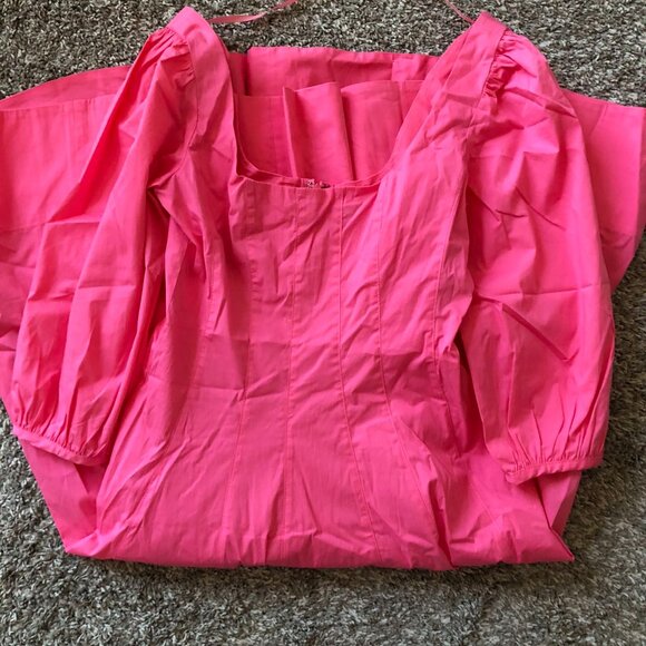 EUC STAUD Swells Dress Sz4 Pink - Picture 4 of 7